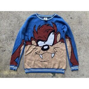 Forever 21 Warner Bros. Tasmanian Devil Crewneck Sweater Size Medium